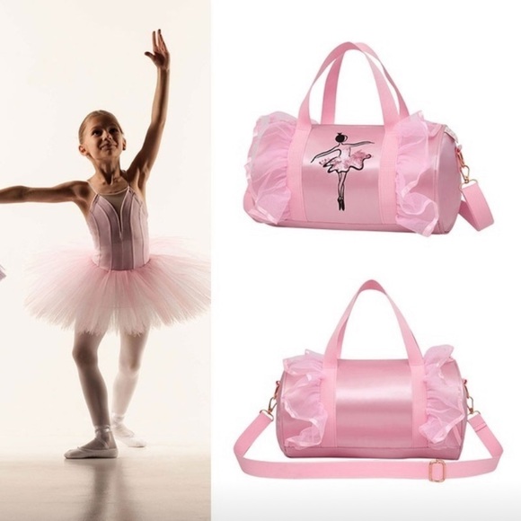 ❗️MARKDOWN❗️PINK BALLET DUFFLE BAG - Picture 6 of 8
